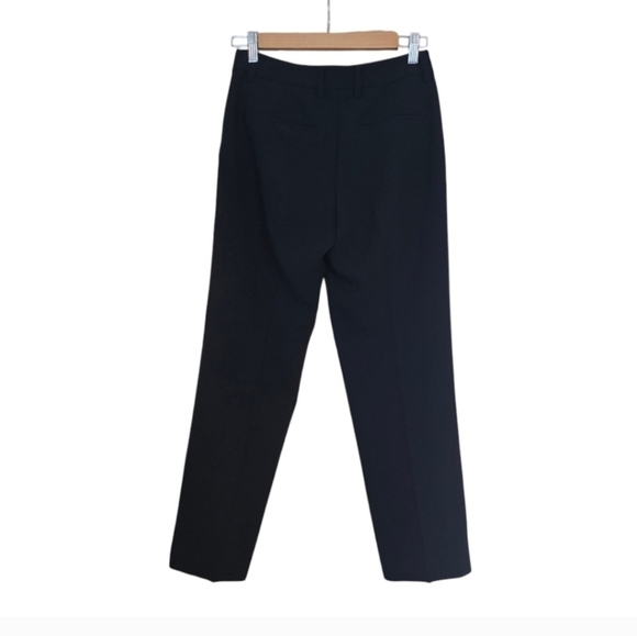 Babaton Atelier tappered cropped leg Black Pants Neutral basic wardrobe staple - Picture 3 of 10